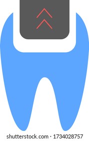 Hochladesymbol in Zahlinformation