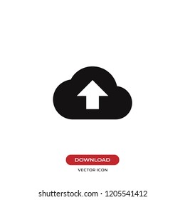 Upload vector icon