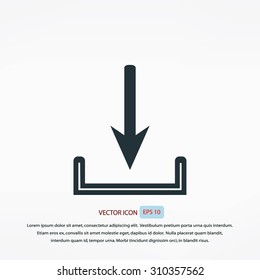 upload vector icon