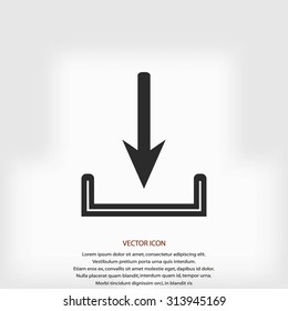 upload vector icon