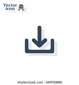 Upload vector icon
