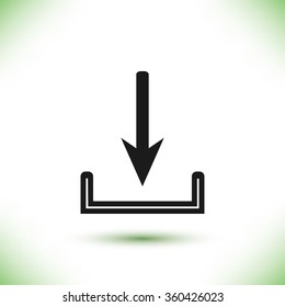 upload vector icon
