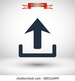 upload vector icon