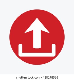 upload vector icon