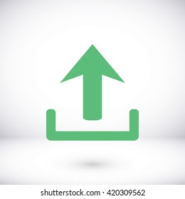 upload vector icon