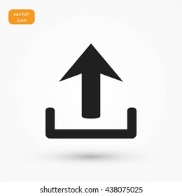 upload vector icon