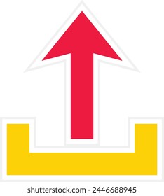 Upload vector icon. Can be used for printing, mobile and web applications.