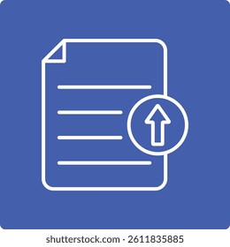 Upload vector icon. Can be used for printing, mobile and web applications.
