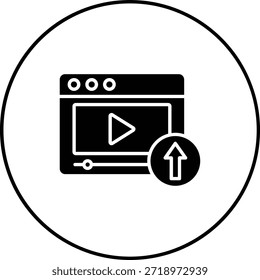 Carregar ícone de vetor. Pode ser usado para impressão, aplicativos móveis e da Web.