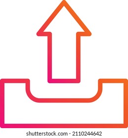 Upload Vector Icon Design Illustration