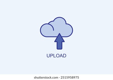 Upload Vector Icon Or Logo Illustration