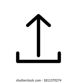 ilustración de estilo de icono de vector de carga