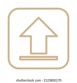 símbolo de signo de icono del vector de carga. ilustración gráfica aislada