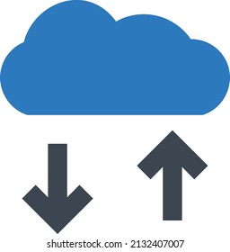 ilustración de vector de carga aislada en un fondo transparente. iconos vectoriales de glifo para el concepto o gráficos web.