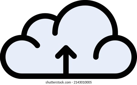 upload Vector illustration on a transparent background.Premium quality symmbols.Stroke vector icon for concept and graphic design.