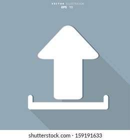 Upload web icon