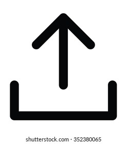 
Uploading Bold Line Icon
