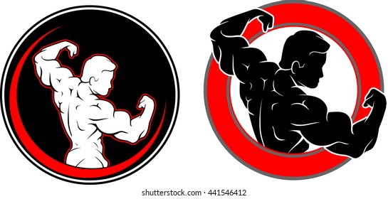 Upper Body Silhouette Muscle Variation