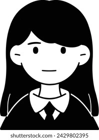 the upper body of a student