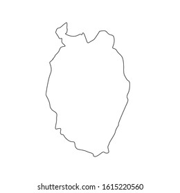 upper takutu upper essequibo map in country of guyana