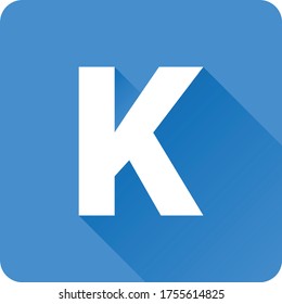 Uppercase Alphabet / Letter K