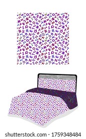 Großbuchstaben Englisch Buchstaben nahtlos Muster. Druck auf Babygewebe, Bett. Vektorgrafik eps10.