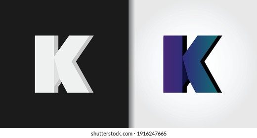 Logo-Set mit Großbuchstaben, Vektorgrafik