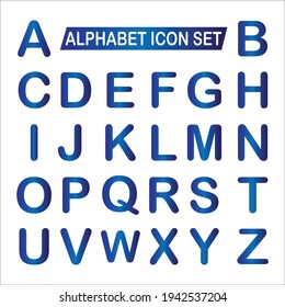 fuente de diseño de letras mayúsculas, gráfico vectorial