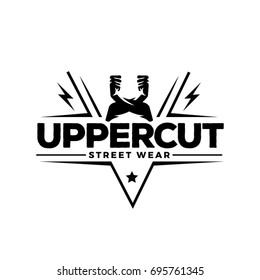 Uppercut Street Wear Logo Symbol Badge