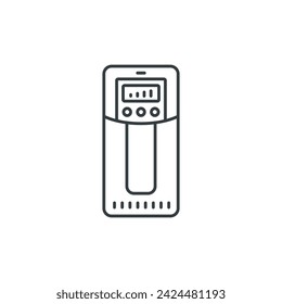 Icono de UPS, ilustración vectorial de UPS