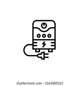 ups vector icon. computer component icon outline style. perfect use for logo, presentation, website, and more. simple modern icon design line style