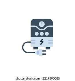 ups vector icon. computer component icon flat style. perfect use for logo, presentation, website, and more. simple modern icon design flat style