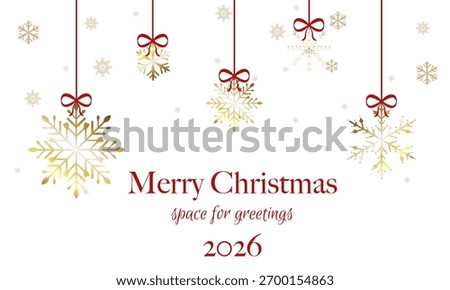 upscale holiday greeting elements with shimmering foil and ornate ribbons, sophisticated christmas decor featuring brilliant foil details and elegant ribbon motifs for promotional use