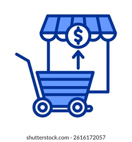 Upselling Icon Element For Design