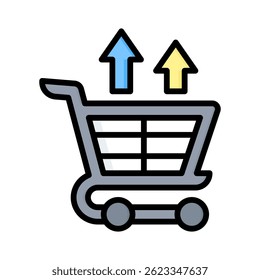 Upselling Icon Element for Design