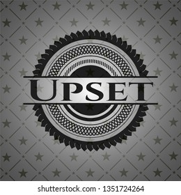 Upset black badge