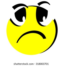 Upset emoticon,great emotions