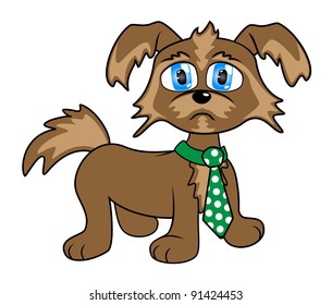 Upset puppy