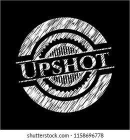 Upshot chalkboard emblem