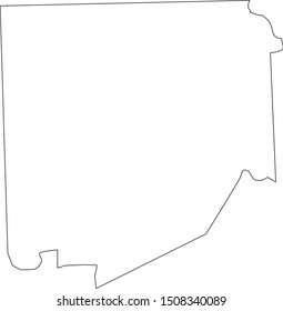 upshur county map in state of texas