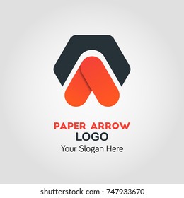 Upside Arrow Business Logo Template