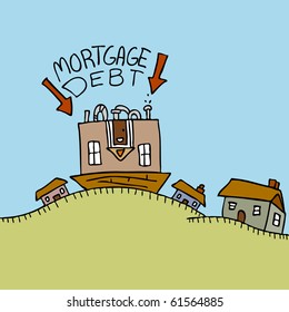 Upside Down Mortgage Debt