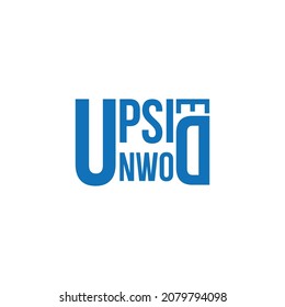 Upside Down Vector Template Upside Down Man Upside Down Colorfull Icon