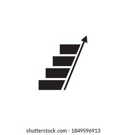 upstairs illustration  logo vector design