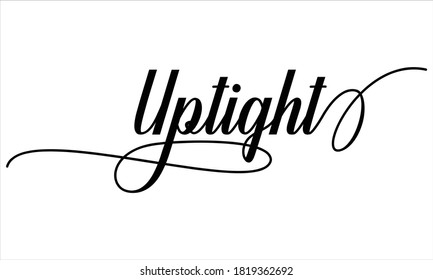 Hochdichte Typografie Schwarzer Text Schrift Kalligrafie Cursive und Phrase einzeln auf weißem Hintergrund für Worte