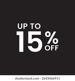 Upto 15% Off offer unit.
