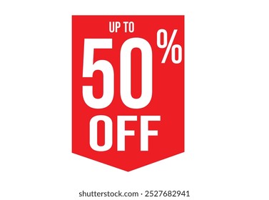 upto 50 percent off shopping biggest year sale symbol sign icon shopping cheap.