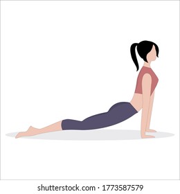 Upward Facing Dog Yoga Pose