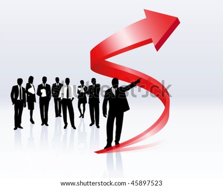 upward trend and career