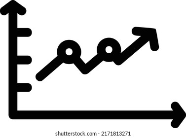 Upward Trend In Graph Vector Icon Design.infographic,infographics,upward,trend,graph,upward Graph